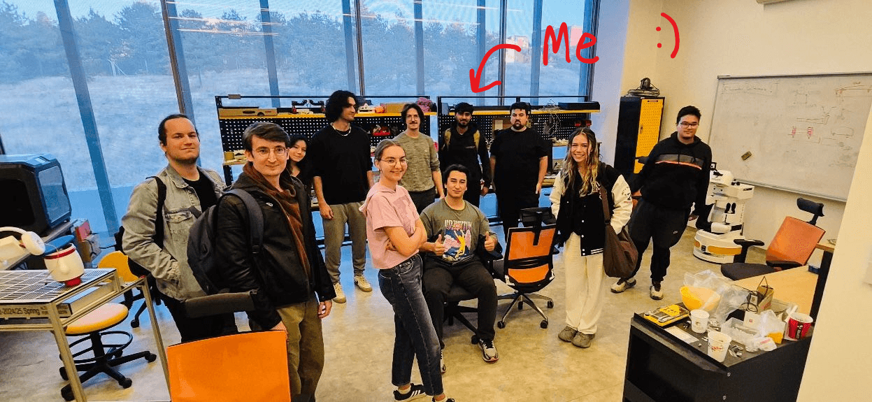 Robot Manipulation and Embodied AI Talk at METU ROMER photo 1